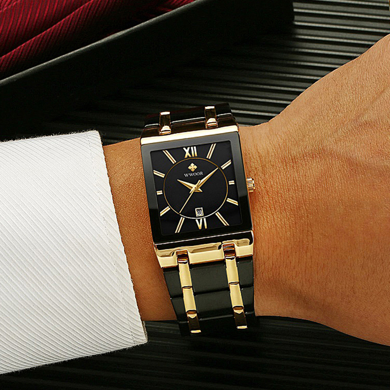 WWOOR marka luksusowa złota br – Smartwatch Watches For Men Brands recenzja i cena