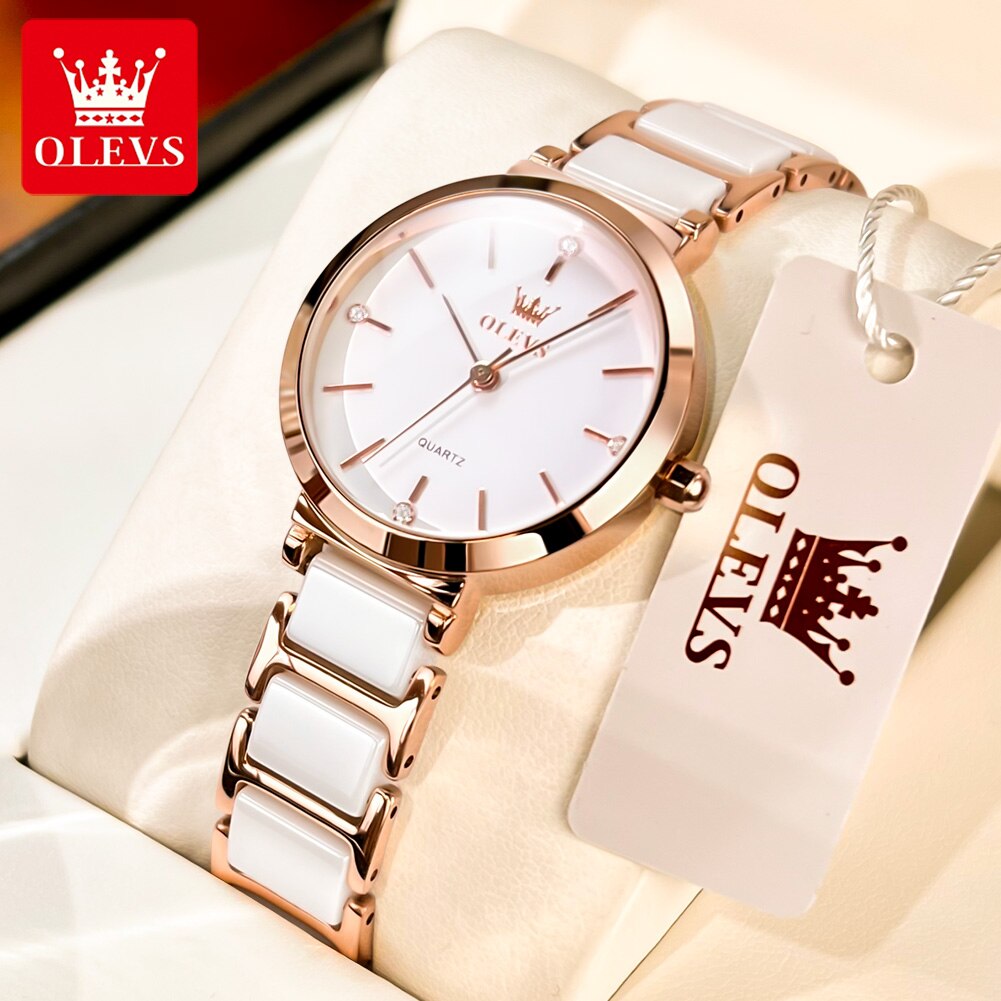 OLEVS modne zegarki damskie Re – Minimalist Thin Watch recenzja i cena