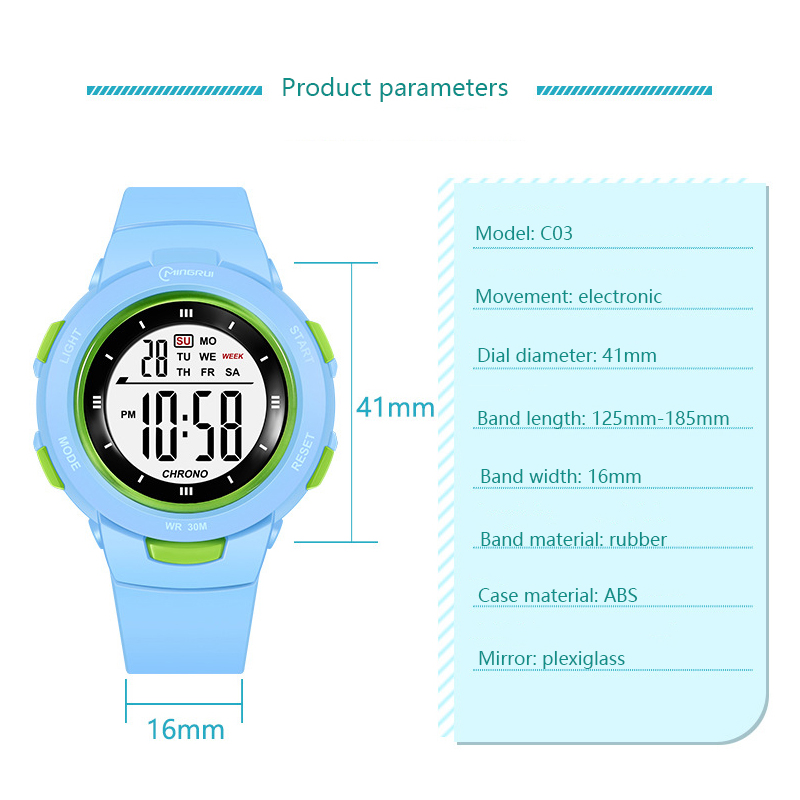 UTHAI Zegarki dla dzieci Moda  – Smartwatch Watches For Kid Boy With Alarm recenzja i cena